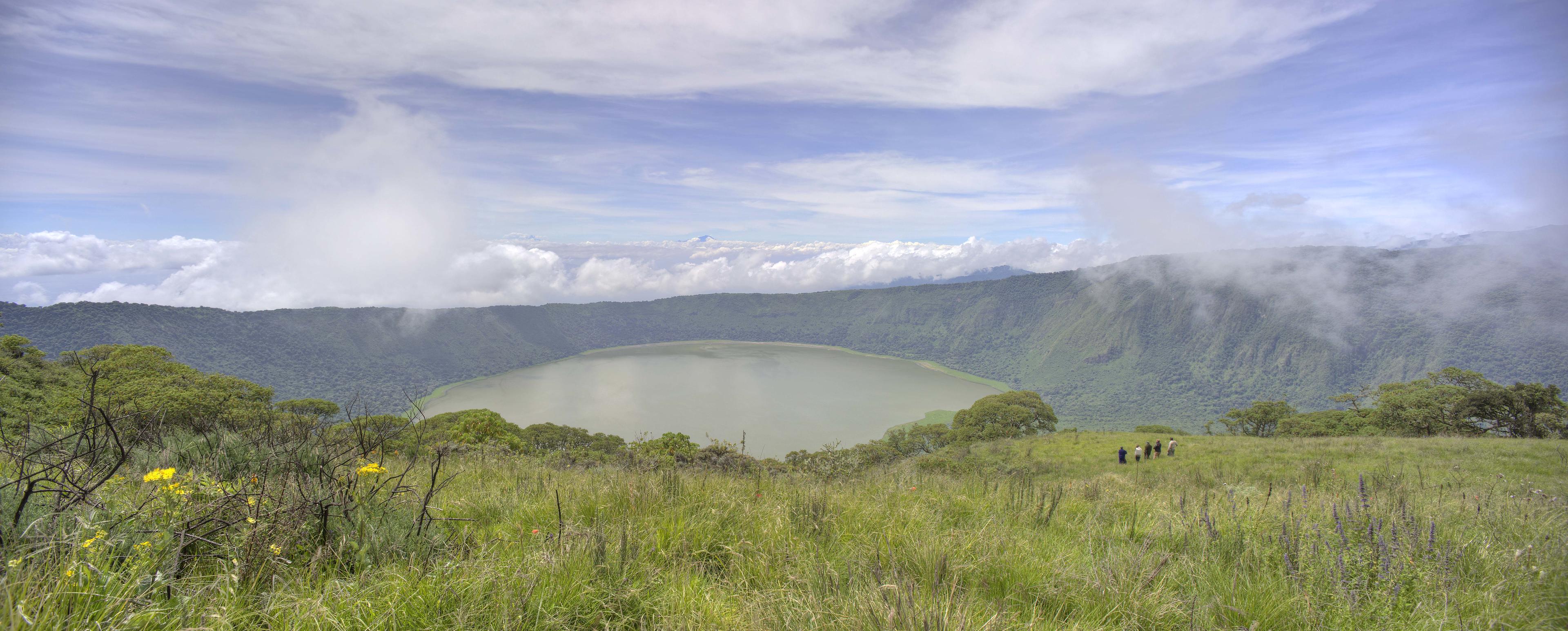 Empakaai Crater and Oldupai Gorge area